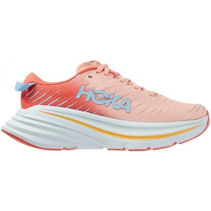 Hoka Bondi X Camellia Peach Parfait