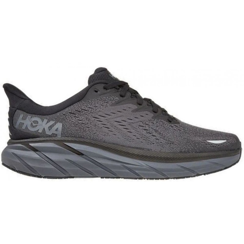 Hoka Clifton 8 All Black черные