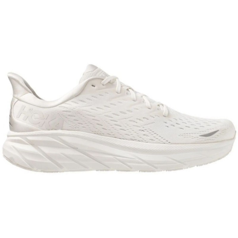 Hoka Clifton 8 All White