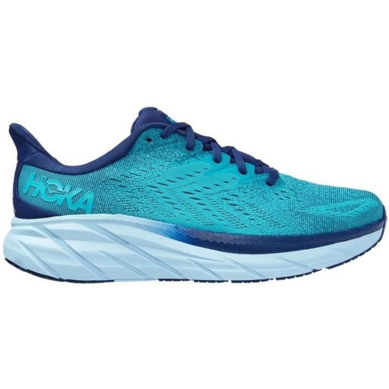 Hoka Clifton 8 Bellwether Blue Scuba Blue