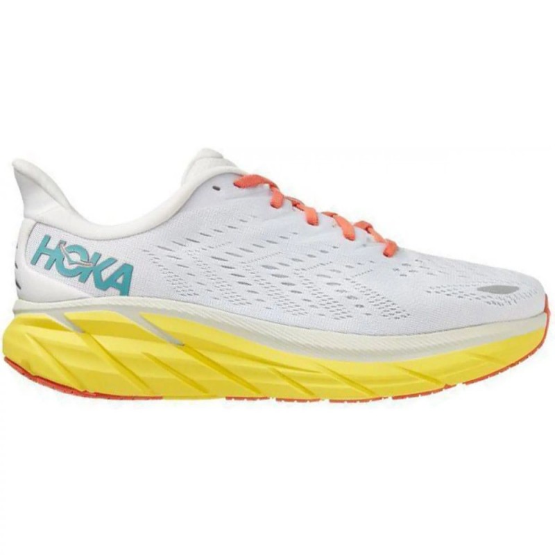 Hoka Clifton 8 Blanc de Blanc Illuminating