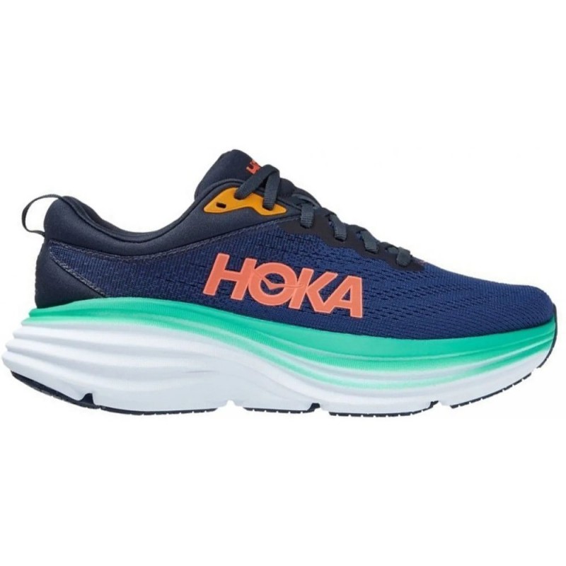 Hoka Bondi 8 Outer Space Bellwether Blue