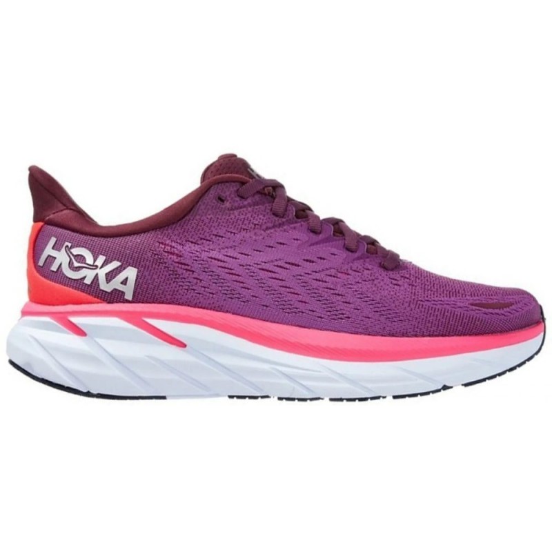 Hoka Clifton 8 Grape Wine Beautyberry