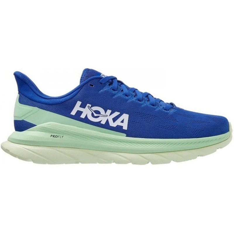 Hoka Mach 4 Dazzling Blue Green Ash