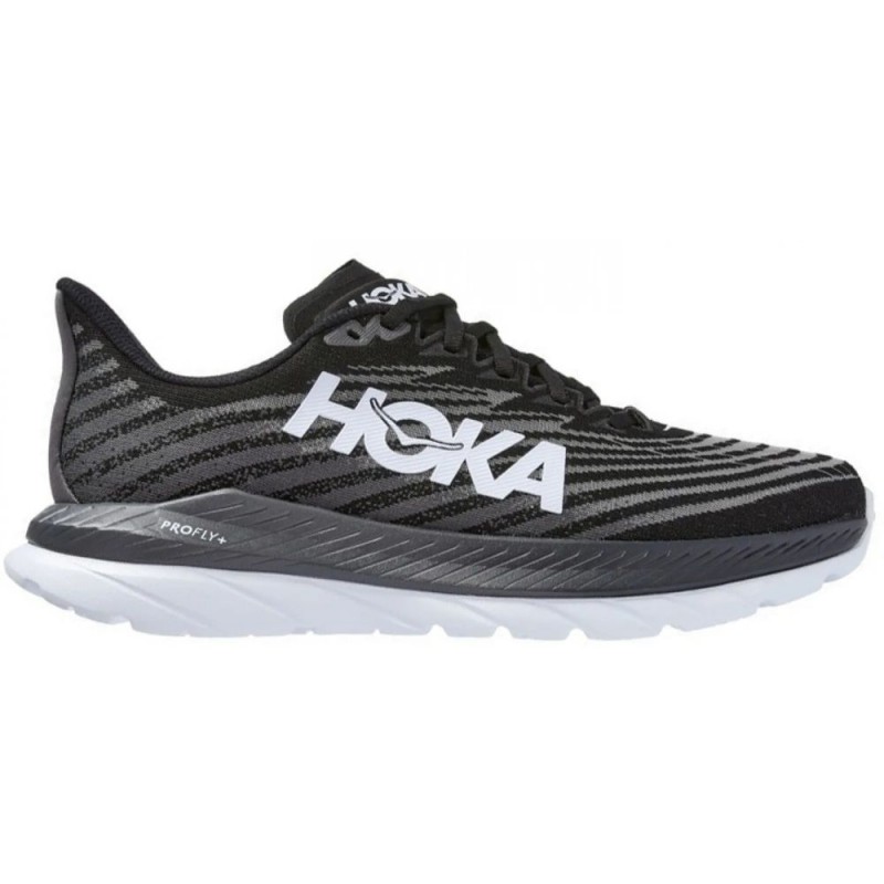 Hoka Mach 5 Black Castlerock