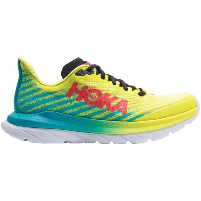 Hoka Mach 5 Evening Primrose Scuba Blue