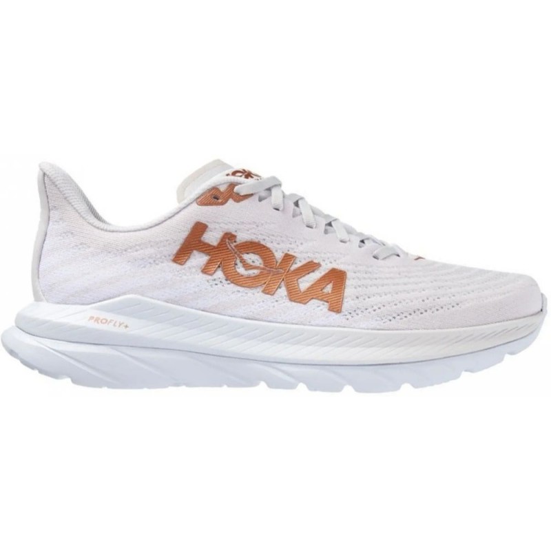 Hoka Mach 5 White Copper