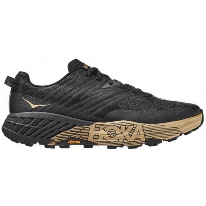 Hoka Speedgoat 4 CNY Black Gold