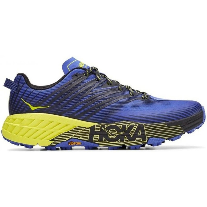 Hoka Speedgoat 4 Wide Black Iris Evening Primrose