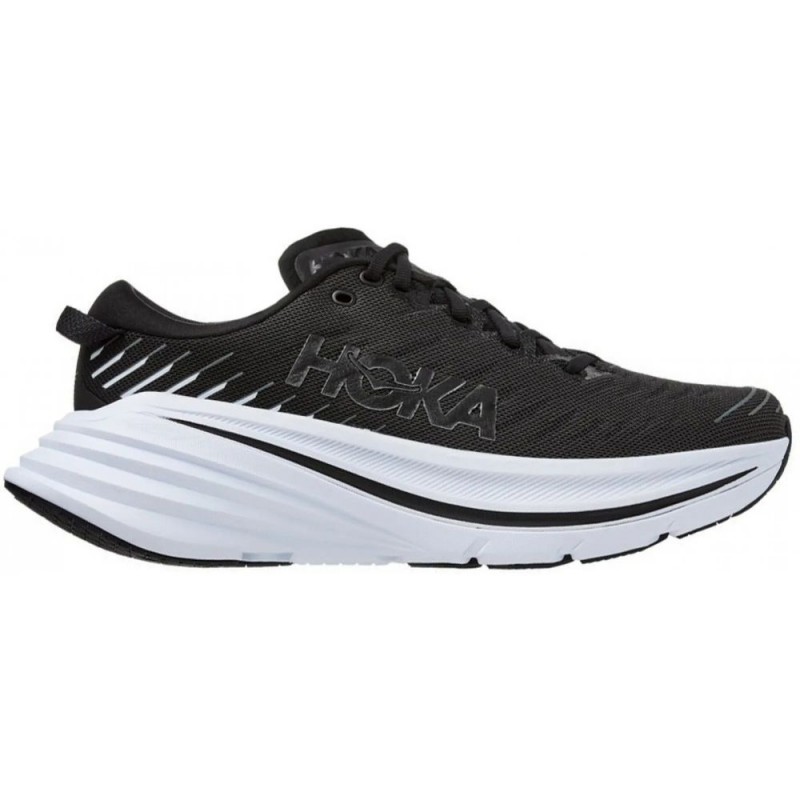 Hoka Bondi X Black White