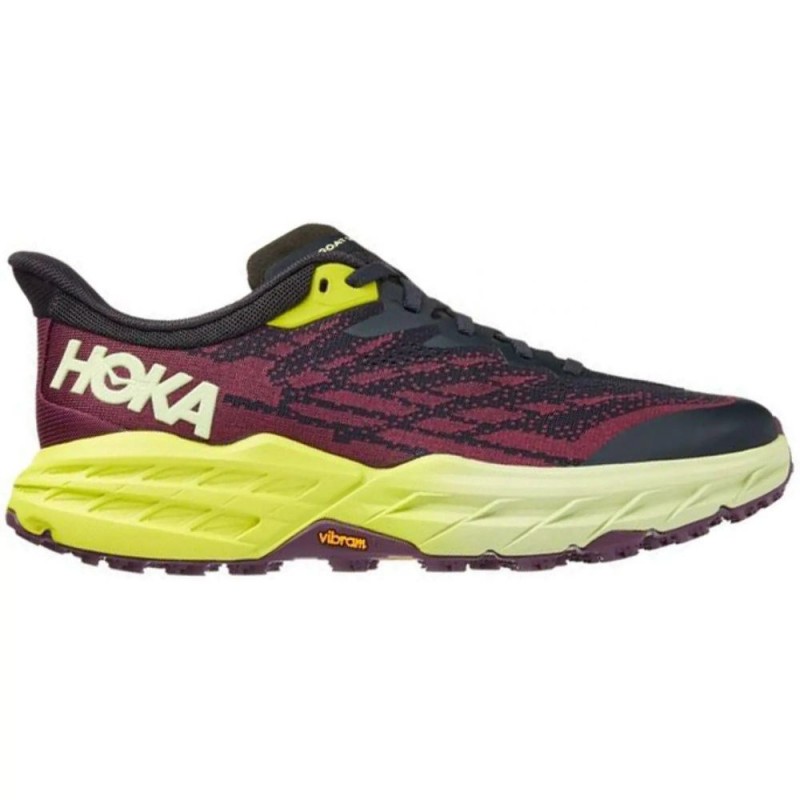 Hoka Speedgoat 5 Blue Graphite Evening Primrose