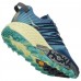 Hoka Speedgoat 4 Wide Provincial Blue Luminary Green